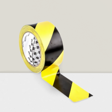 CINTA DELIMITADORA AMARILLO CON NEGRO MOD. 3MCDAN