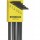 JUEGO DE LLAVES ALLEN BOLA 1/16"-1/4" 10 PIEZAS MOD. B10938