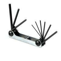 JUEGO DE LLAVES ALLEN T/NAVAJA .50"-3/16" 9 PIEZAS MOD. U4978