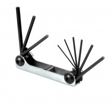 JUEGO DE LLAVES ALLEN T/NAVAJA .50"-3/16" 9 PIEZAS MOD. U4978