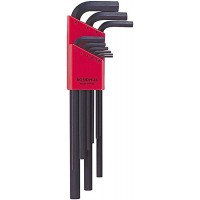 JUEGO DE LLAVES ALLEN LARGAS 1.50MM-10MM 9 PIEZAS MOD. B12199