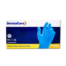 GUANTES DESECHABLES DE NITRILO GRANDE DERMACARE MOD. D67600-G