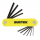JUEGO DE LLAVES ALLEN T/NAVAJA 1/16"-1/4" 10 PIEZAS MOD. YALLFNP10