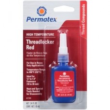 FIJADOR DE ROSCAS DE RESISTENCIA PERMANENTE ROJO 10ML PERMATEX MOD. D26221