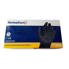GUANTES DESECHABLES DE NITRILO NEGRO GRANDE MOD. D67700-G