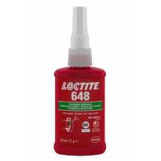RETENEDOR DE BAJA VISCOSIDAD Y ALTA RESISTENCIA 50ML LOCTITE MOD. L648 RETENEDOR DE BAJA VISCOSIDAD Y ALTA RESISTENCIA 50ML LOCTITE MOD. L648
