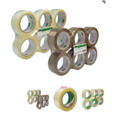 CINTA DE EMPAQUE TRANSPARENTE 48MM X150M TUK MOD. TT48150