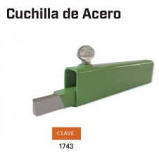 CUCHILLA DE ACERO MOD. X1743