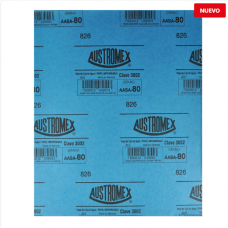 HOJA DE LIJA DE AGUA GRANO 80 MOD. X3002