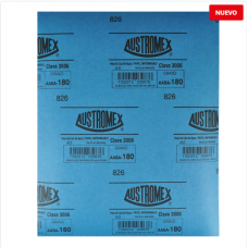 HOJA DE LIJA DE AGUA GRANO 180 MOD. X3006