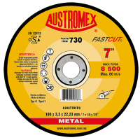 DISCO PARA CORTE DE METAL 7" MOD. X730 DISCO PARA CORTE DE METAL 7" MOD. X730