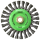 CARDA CIRCULAR TRENZADA 6" MOD. X2868