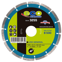 DSICO DE DIAMANTE RIN SEGMENTADO 7" MOD. X3255