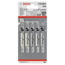SEGUETA CALADORA PARA LAMINADO Y AGLOMERADO 5 PZ MOD. T101BIF