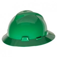 CASCO ALA ANCHA C/MATRACA VERDE HERHILD MOD. HCAV