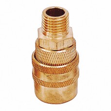 COPLE DE BRONCE DE CONEXION RAPIDA 1/4" NPT MOD. 108124