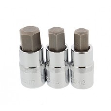 JUEGO DE 3 DADOS DE PUNTA HEXAGONAL METRICOS MOD. Y58H00M