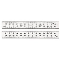 REGLA DE ACERO 5- 3/4" FLEXIBLE METRICA Y FRACCIONAL MOD. C334-150