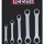 JUEGO DE 5 LLAVES ESTRIAS CON MATRACA EN PULGADAS MOD. U1190A
