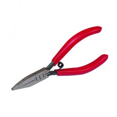 PINZA PARA ELECTRONICA MORDAZA LISA CON RESORTE MOD. U28580