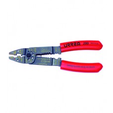 PINZA CON PONCHA TERMINALES Y CORTA TORNILLOS MOD. U299