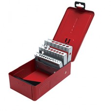 CAJA DE METAL PARA 29 BROCAS MOD. U4079