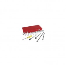 JUEGO DE 27 PZ DADOS Y ACCESORIOS MOD. U5200A