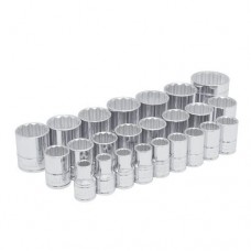 JUEGO DE 24 PZ DADOS DE  1/2" MOD. U54211