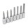 JUEGO DE DADOS TORX DE 1/2" 7 PZ MOD. U5439C