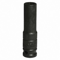 DADO DE IMPACTO 1/2" LARGO 6 PUNTAS 9MM MOD. U7309M
