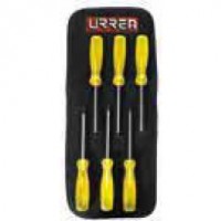 JUEGO DE 6 DESTORNILLADORES AMBAR PUNTAS TORX MOD. U93W JUEGO DE 6 DESTORNILLADORES AMBAR PUNTAS TORX MOD. U93W
