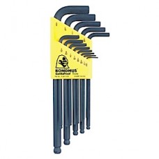 JUEGO DE LLAVES ALLEN BOLA .50"-3/8" 13 PIEZAS MOD. B10937
