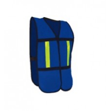 CHALECO DE MALLA CON REFLEJANTE AZUL REY MOD. CCHAR