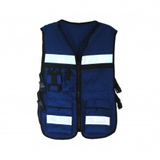 CHALECO BRIGADISTA AZUL MARINO MOD. CHBAM