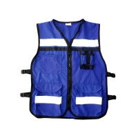 CHALECO BRIGADISTA AZUL REY MOD. CHBAR CHALECO BRIGADISTA AZUL REY MOD. CHBAR