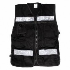 CHALECO BRIGADISTA NEGRO MOD. CHBNE