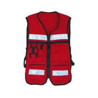 CHALECO BRIGADISTA ROJO MOD. CHBR CHALECO BRIGADISTA ROJO MOD. CHBR