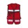 CHALECO BRIGADISTA ROJO MOD. CHBR