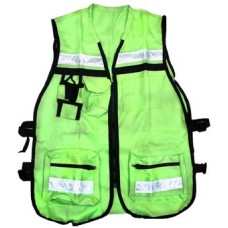 CHALECO BRIGADISTA VERDE LIMON MOD. CHBVL