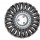 CARDA CIRCULAR ALAMBRE TRENZADO 6" PERFECT MOD. P10301
